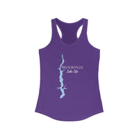 Brookville Lake Life Women's Ideal Racerback Tank - Indiana Lake