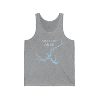 Sinclair Lake Life - Unisex Jersey Tank - Georgia Lake