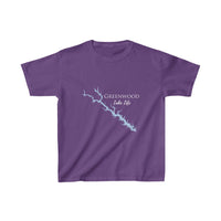 Greenwood Lake Life - Kids Heavy Cotton Youth Tee - South Carolina Lake