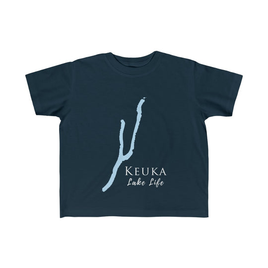 Keuka Lake Life -  Toddler Tee  - Kid's Fine Jersey Tee - New York Lake