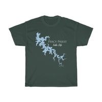 Percy Priest Lake Life Heavy Cotton Tee - Tennessee Lake