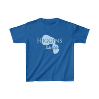 Higgins Lake Life - Kids Heavy Cotton Youth Tee - Michigan Lake