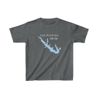 Sam Rayburn Lake Life - Kids Heavy Cotton Tee -  Texas Lake