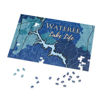 Wateree Lake Life Jigsaw Puzzle (252, 500, 1000-Piece) - South Carolina Lake