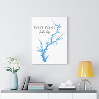 West Point Lake Life  - Canvas Gallery Wrap - Canvas Print - Georgia Lake