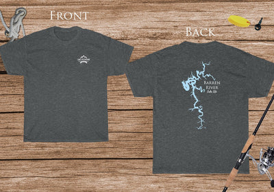 Barren River Lake Life - Cotton Short Sleeved - FRONT & BACK PRINTED - Short Sleeved Cotton Tee - Kentucky Lake