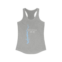 Brookville Lake Life Women's Ideal Racerback Tank - Indiana Lake