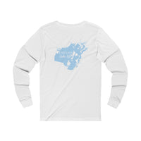 Indian Lake Life - Front & Back Print - Unisex Jersey Long Sleeve Tee - Ohio Lake