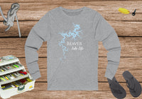 Beaver Lake Life Unisex Cotton Jersey Long Sleeve Tee - Arkansas Lake