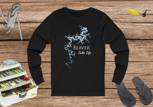 Beaver Lake Life Unisex Cotton Jersey Long Sleeve Tee - Arkansas Lake