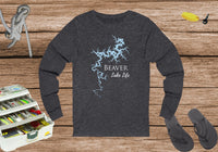 Beaver Lake Life Unisex Cotton Jersey Long Sleeve Tee - Arkansas Lake