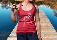 Beaver Lake Life - Women's Ideal Racerback Tank - Arkansas Lake