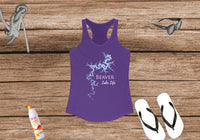 Beaver Lake Life - Women's Ideal Racerback Tank - Arkansas Lake