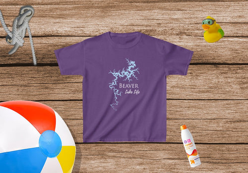 Beaver Lake Life Kids Heavy Cotton Tee -  Arkansas Lake