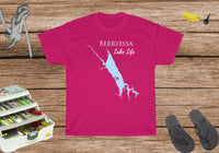 Berryessa Lake Life Heavy Cotton Tee - California Lake