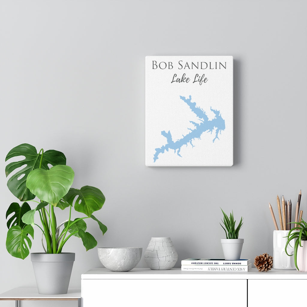 Bob Sandlin Lake Life - Canvas Gallery Wrap - Canvas Print - Texas Lake
