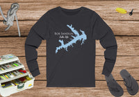 Bob Sandlin Lake Life - Unisex Cotton Jersey Long Sleeve Tee - Texas Lake