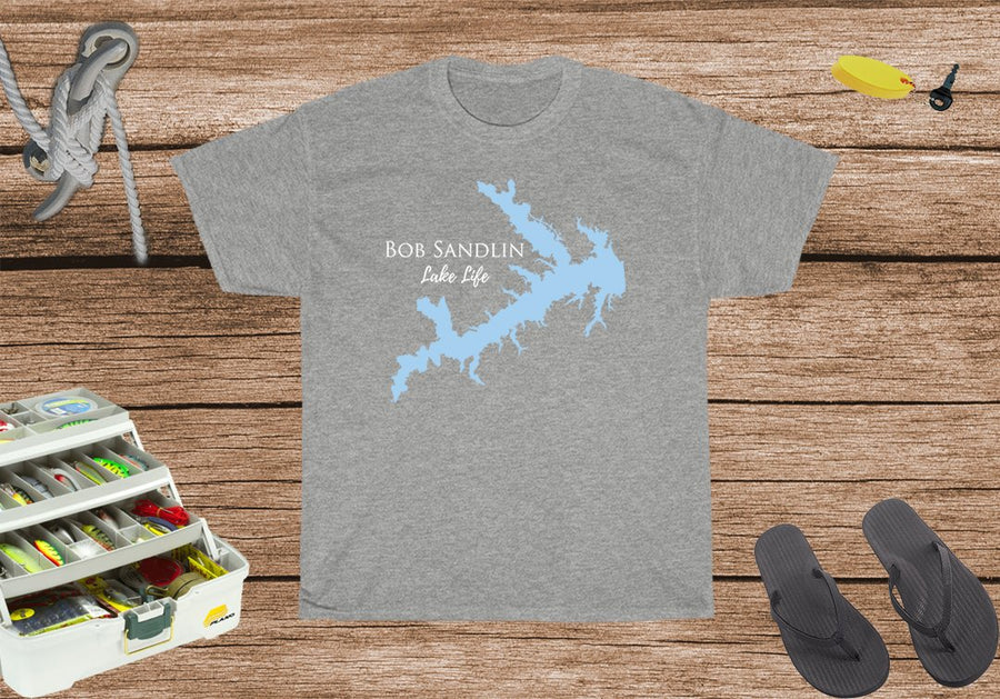 Bob Sandlin Heavy Cotton Tee - Texas Lake