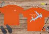 Bob Sandlin Lake Life - Cotton Short Sleeved - FRONT & BACK PRINTED - Short Sleeved Cotton Tee - Texas Lake