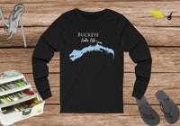 Buckeye Lake Life Unisex Cotton Jersey Long Sleeve Tee - Ohio Lake