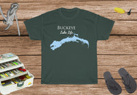 Buckeye Lake Life Heavy Cotton Tee - Ohio Lake