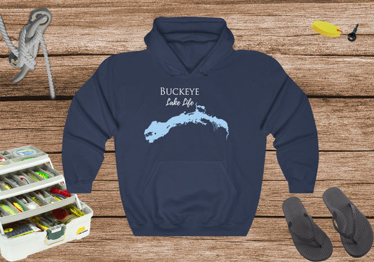 Buckeye Lake Life Hoodie Sweatshirt - Ohio Lake