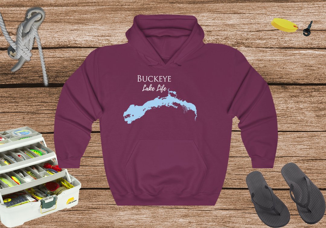 Buckeye Lake Life Hoodie Sweatshirt - Ohio Lake