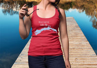 Buckeye Lake Life Women's Ideal Racerback Tank - Ohio Lake