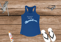 Buckeye Lake Life Women's Ideal Racerback Tank - Ohio Lake