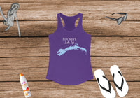 Buckeye Lake Life Women's Ideal Racerback Tank - Ohio Lake