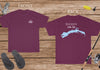 Buckeye Lake Life - Cotton Short Sleeved - FRONT & BACK PRINTED - Short Sleeved Cotton Tee - Ohio Lake