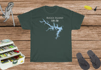 Buggs Island Lake Life Heavy Cotton Tee - Virginia Lake