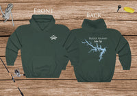 Buggs Island Lake Life Hoodie - BACK PRINTED - Sweatshirt - Virginia Lake