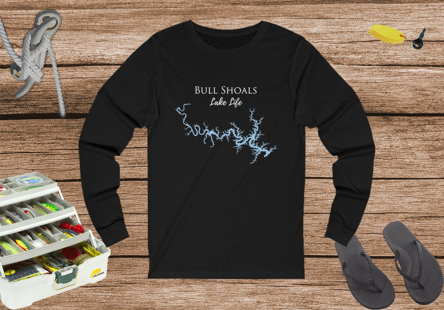 Bull Shoals Lake Life - Unisex Jersey Long Sleeve Tee - Arkansas Lake