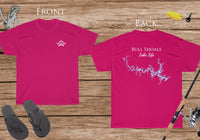 Bull Shoals Lake Life - Cotton Short Sleeved - FRONT & BACK PRINTED - Short Sleeved Cotton Tee - Missouri Lake