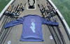 Burt Lake Life Dri-fit Boating Shirt - Breathable Material- Men's Long Sleeve Moisture Wicking Tee - Michigan Lake