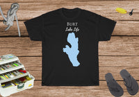 Burt Lake Life Heavy Cotton Tee - Lake Burt - Michigan Lake