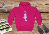 Burt Lake Life Hoodie Sweatshirt - Michigan Lake
