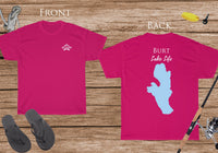 Burt Lake Life - Cotton Short Sleeved - FRONT & BACK PRINTED - Short Sleeved Cotton Tee - Michigan Lake