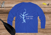 Burton Lake Life Dri-fit Boating Shirt - Breathable Material- Men's Long Sleeve Moisture Wicking Tee - Georgia Lake