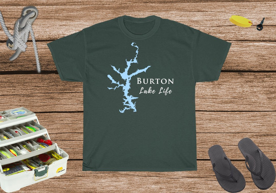 Burton Lake Life Heavy Cotton Tee - Georgia Lake