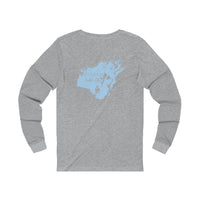 Indian Lake Life - Front & Back Print - Unisex Jersey Long Sleeve Tee - Ohio Lake