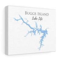Buggs Island Lake Life  - Canvas Gallery Wrap - Canvas Print - Virginia Lake