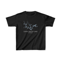 Lewis Smith Lake Alabama - Front Printed - Kids Heavy Cotton Tee - Alabama Lake