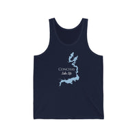 Conchas Lake Life - Unisex Jersey Tank - New Mexico Lake