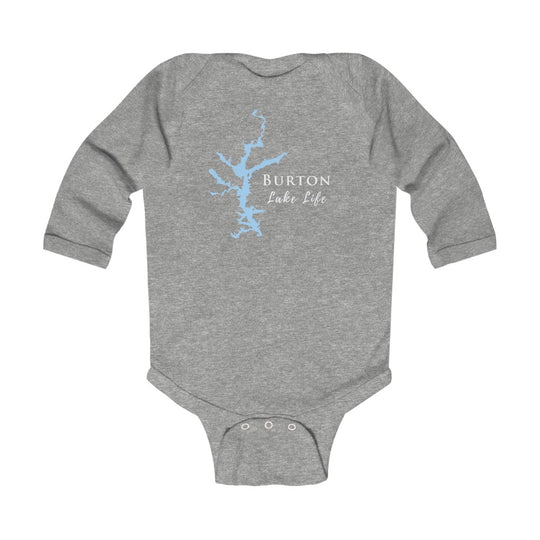 Burton Lake Life - Infant Long Sleeve Onsie - Georgia Lake