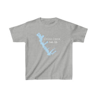 Cedar Creek Lake Life - Kids Heavy Cotton Tee - Texas Lake