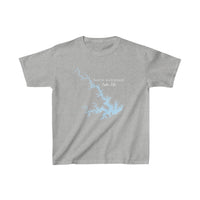 Smith Mountain Lake Life - Front Printed - Kids Heavy Cotton Tee - Virginia Lake