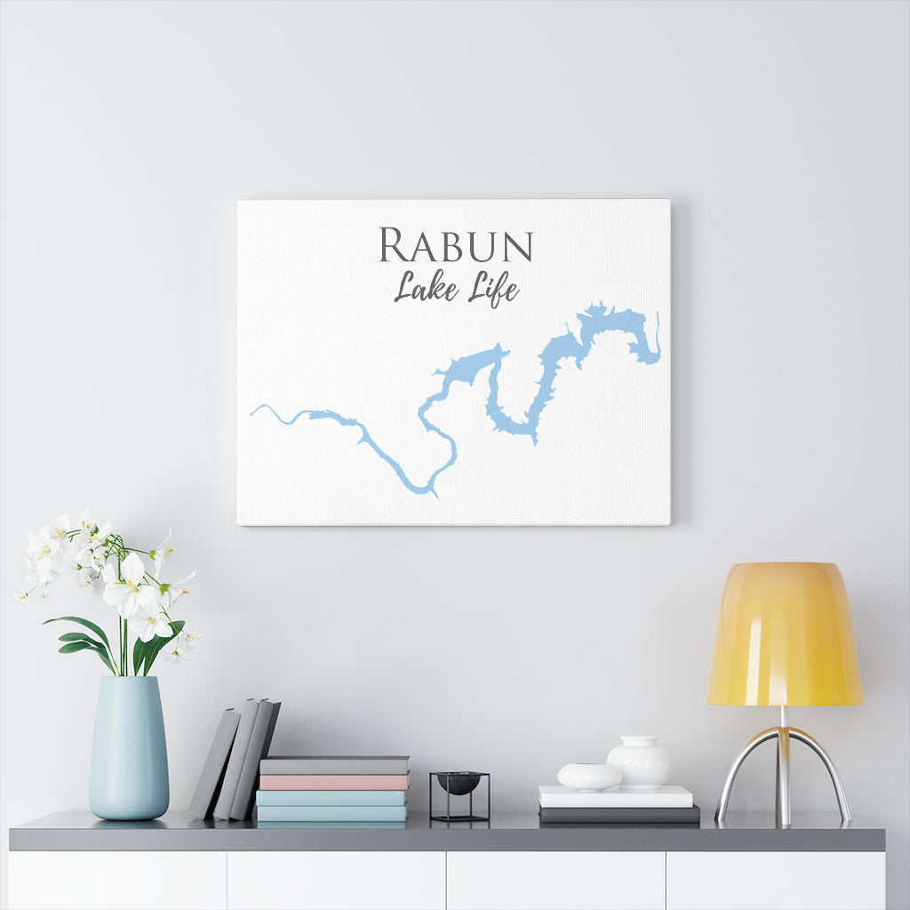 Rabun Lake Life  - Canvas Gallery Wrap - Canvas Print - Georgia Lake