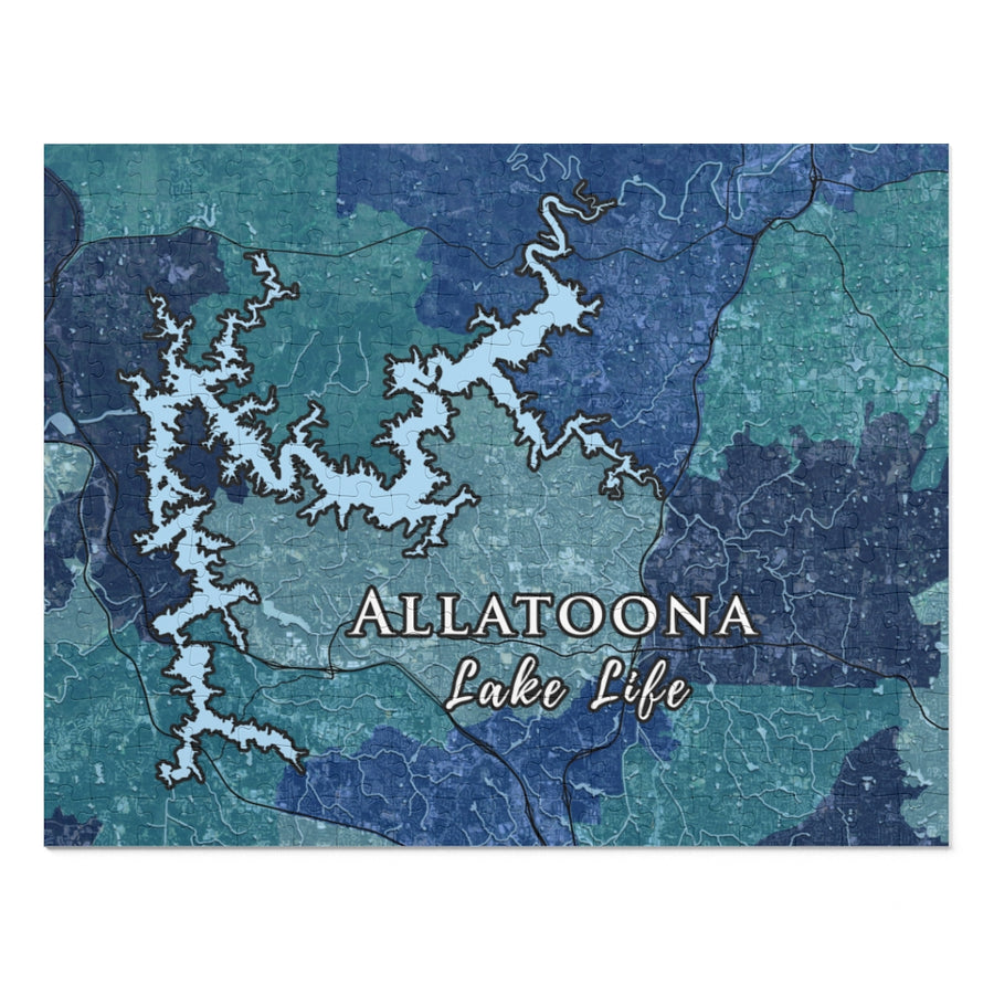 Allatoona Lake Life Jigsaw Puzzle (252, 500, 1000-Piece) - Georgia Lake